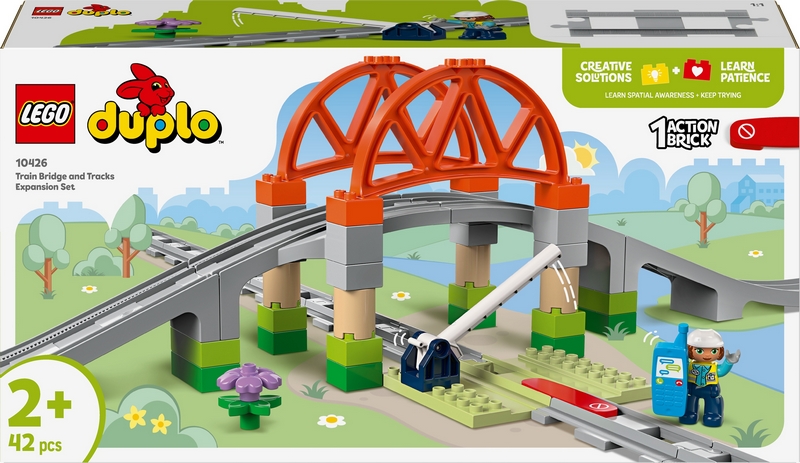 LEGO Duplo 10426 DUPLO 10426 Železničný most a koľaje – rozširujúca sada